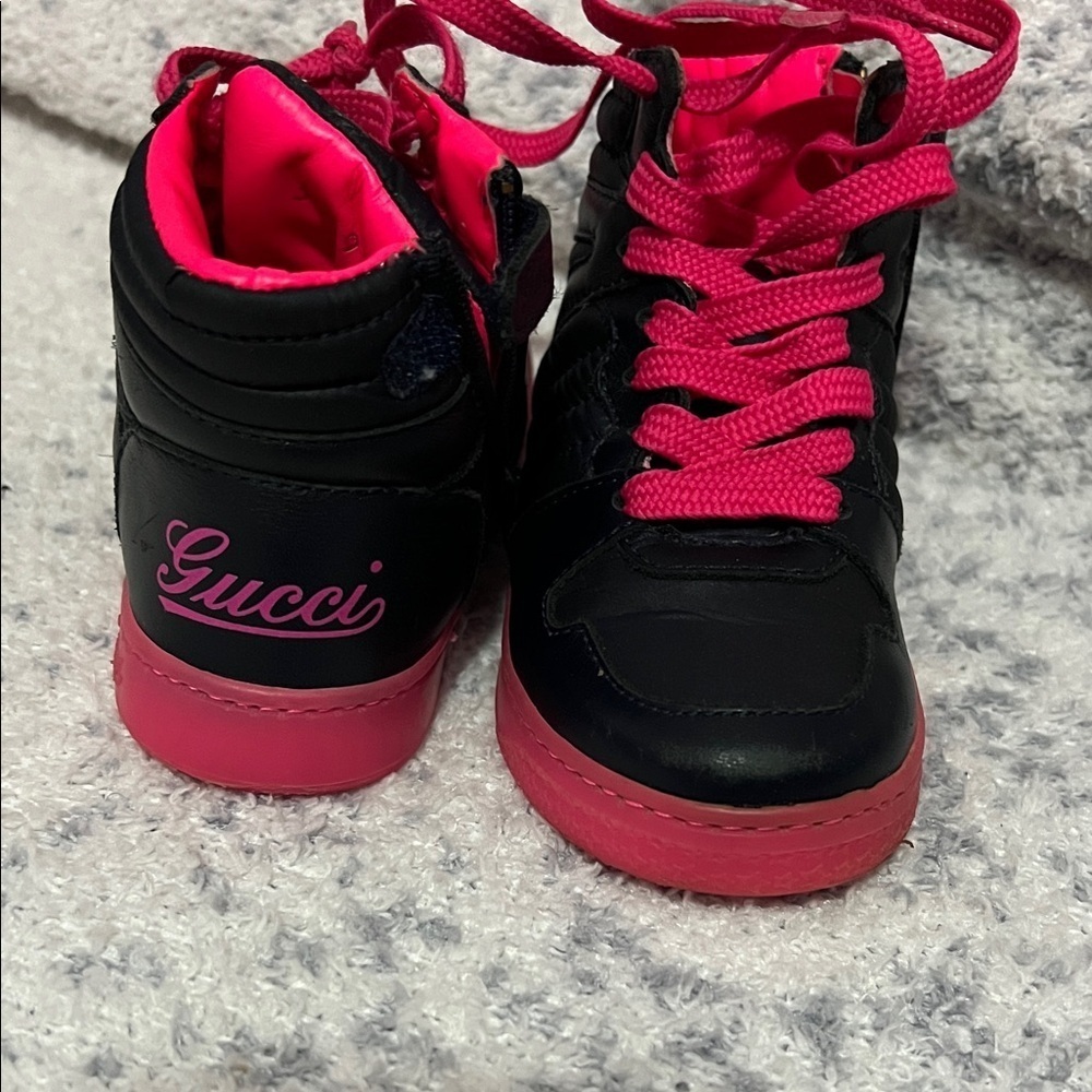 Gucci Kids Sneakers in Blue and Pink